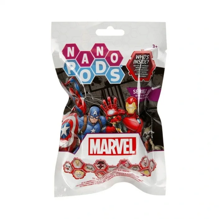 BUĞZ 402786 Marvel Figür Nano Kapsül Sürpriz Paket -Sunman