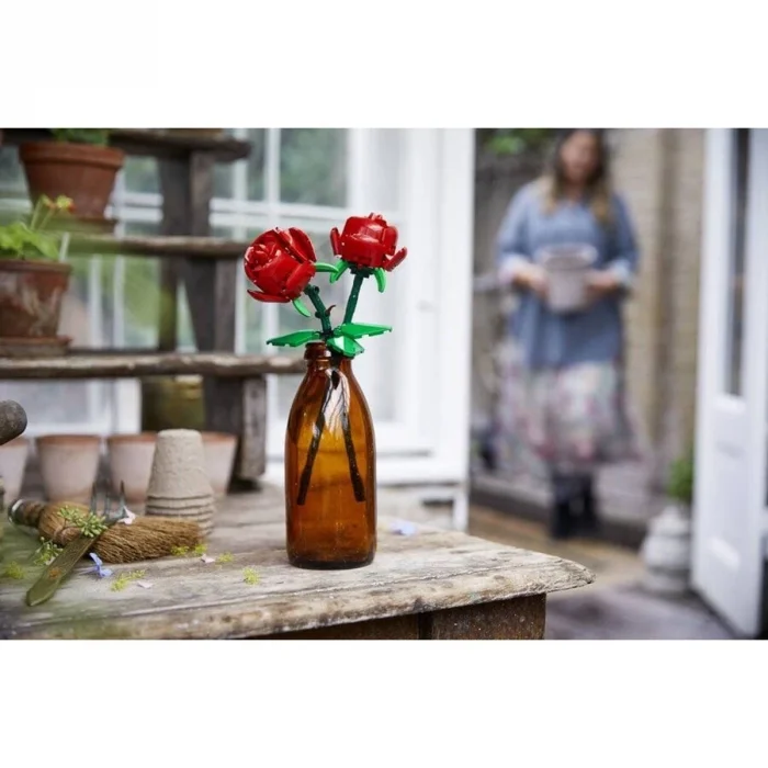 BUĞZ 40460 Lego iconic Botanical Collection Gül 120 parça +8 yaş