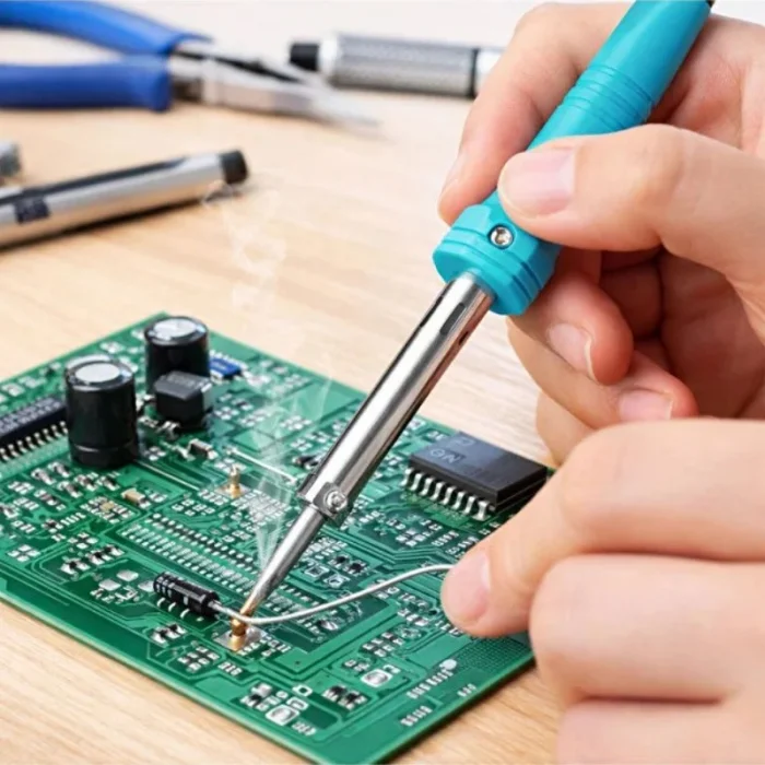 BUĞZ 40W Kalem Lehim Makinesi - Elektrikli - Mavi Renk
