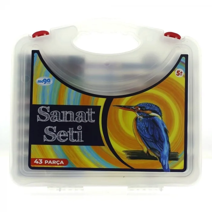  43 Parça Çantalı Sanat Seti