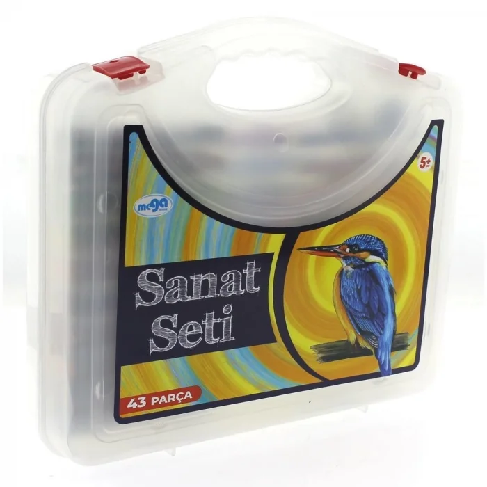  43 Parça Çantalı Sanat Seti