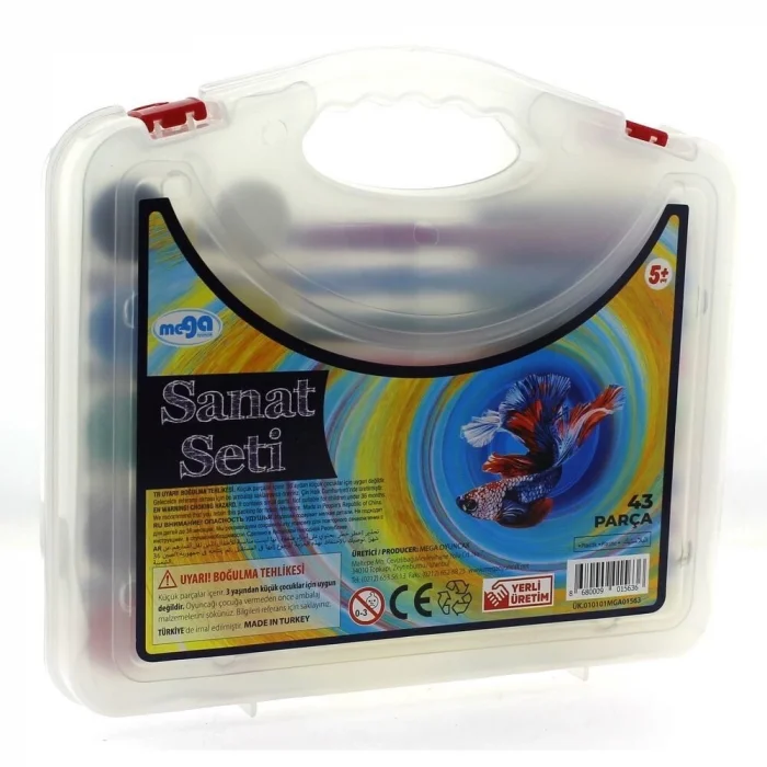  43 Parça Çantalı Sanat Seti