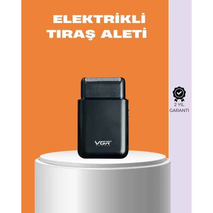  45 Dakika Çalışma Süreli Şarjlı Tıraş Makinesi | ABS Gövdeli