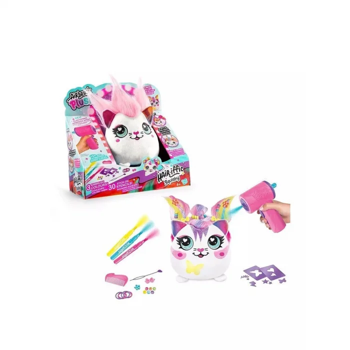 BUĞZ 45541 SUN-CNL-HOBİ SET AIRBRUSH PLUSH HAIR IFFIC SQUISHY BO 2A