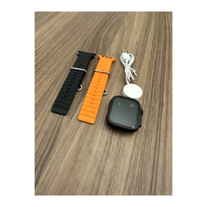 BUĞZ 49mm Ekranlı, Suya Dayanıklı Akıllı Saat - Nabız, Uyku Takibi ve Sesli Arama Özellikli
