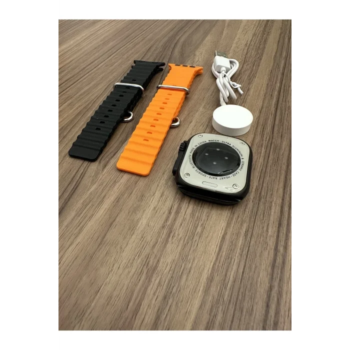 BUĞZ 49mm Ekranlı, Suya Dayanıklı Akıllı Saat - Nabız, Uyku Takibi ve Sesli Arama Özellikli
