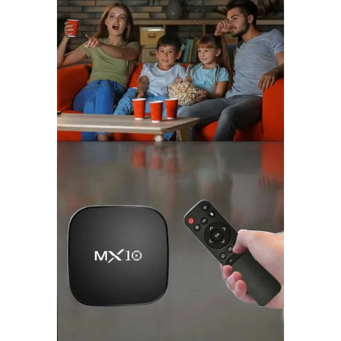 BUĞZ 4K TV Uyumlu HD Çözünürlüklü Mx Box S 8 GB