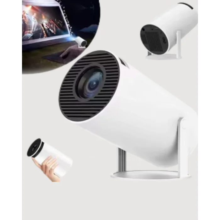 BUĞZ 4K Uyumlu 130 İnç Full HD Projeksiyon Cihazı ve Kablosuz Aktarım Özelliği - Lisinya