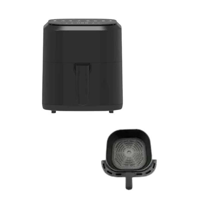  4L Airfryer Hazneli Hava Fritözü Yağsız Fritöz Taşınabilir Fırın İşlevi Gören Pratik