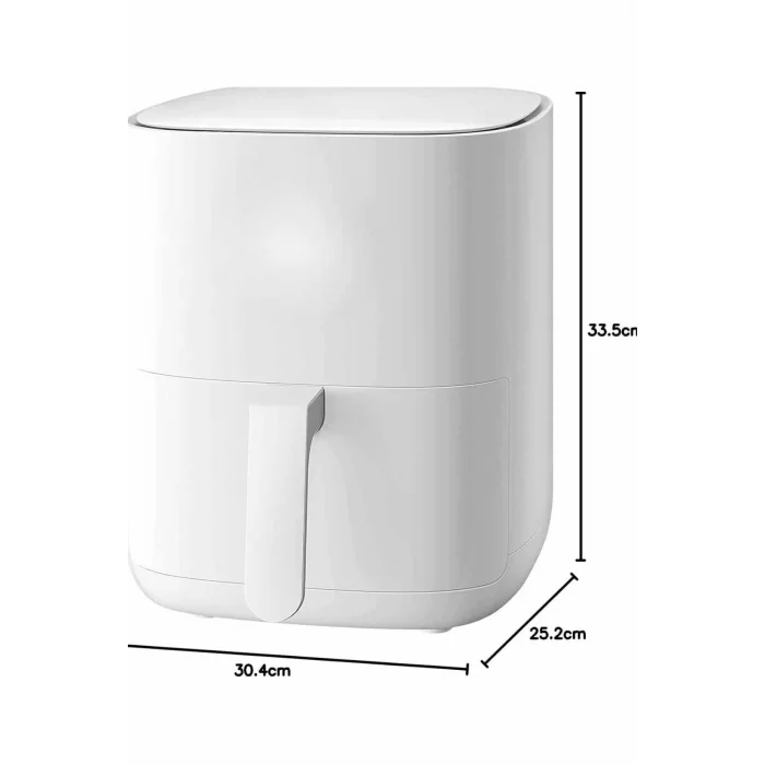  4L Airfryer Hazneli Hava Fritözü Yağsız Fritöz Taşınabilir Fırın İşlevi Gören Pratik