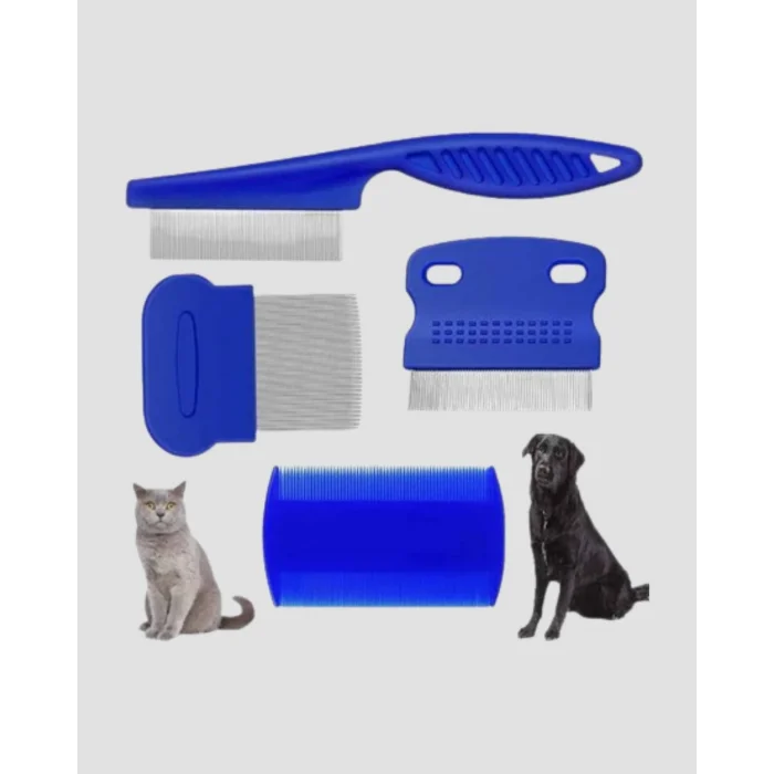 BUĞZ 4’lü Kedi Köpek Tüy Temizleme Seti – Paslanmaz Çelik,Ergonomik ve Uzun Ömürlü