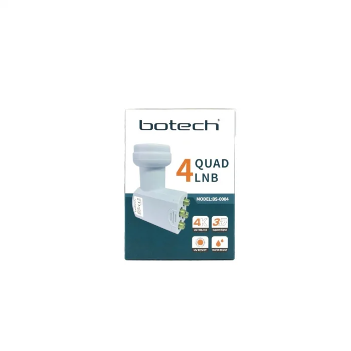 BUĞZ 4lü Uydu Lnb Unıversal Quad Full Hd -  3d - 0.1db Rle-400 Bx40