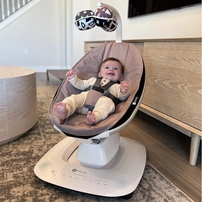 BUĞZ 4Moms Mamaroo 5.0 Elektrikli Ana Kucağı - Rosewood
