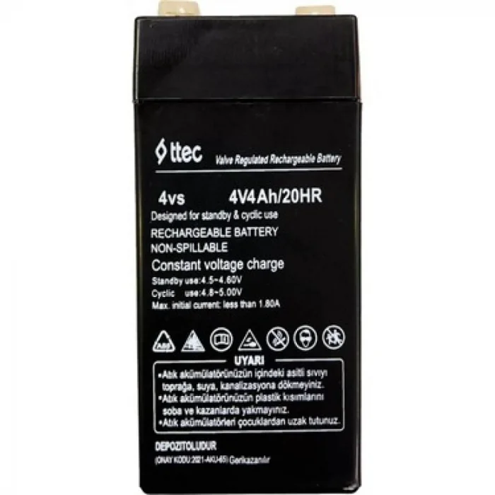 BUĞZ 4V 4 AH Kuru Bakımsız Akü