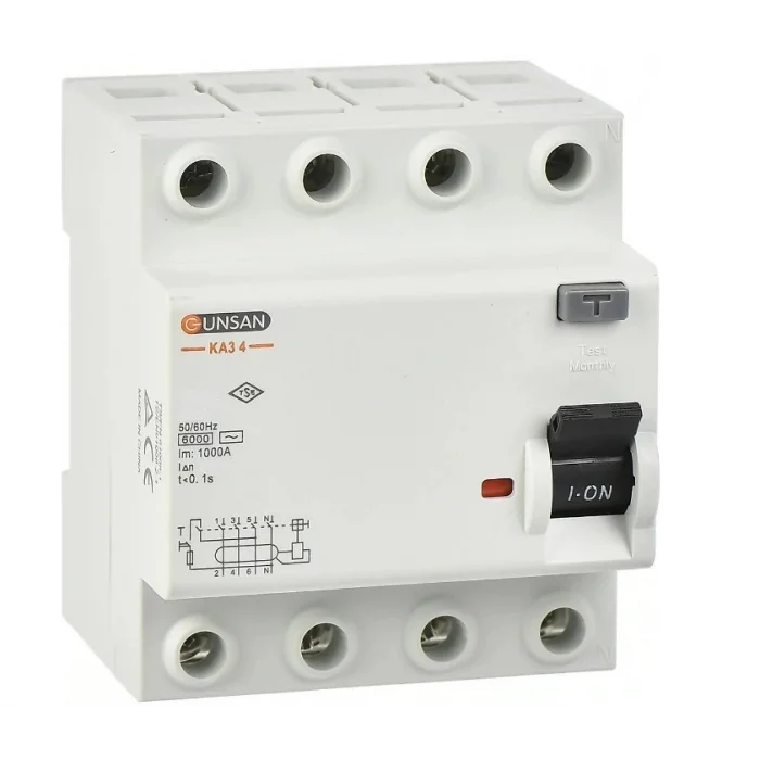  4X40a 30Ma Kaçak Akım Rolesi KA3 4-40/30 30Ma