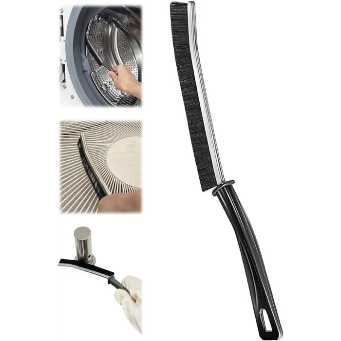 BUĞZ 5 Adet İnce Kıl Fırça Banyo Mutfak Pencere Oluk Klozet Kenarı Kavisli Detay Temizleme Fırçası