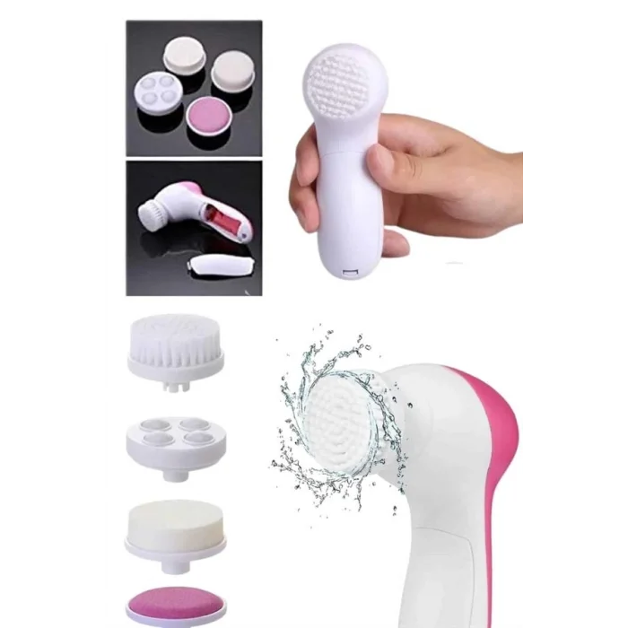 BUĞZ 5 Başlıklı Cilt Temizleme Cihazı Ultra Kaliteli Yumuşak Kırşıklık Karşıtı