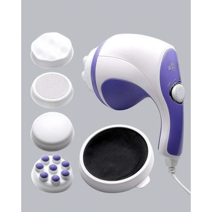 BUĞZ 5 Başlıklı Elektrikli Masaj Aleti – Bölgesel İncelme ve Selülit Azaltıcı