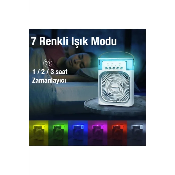 BUĞZ 5 Çıkışlı Fanlı Ultrasonik Hava Nemlendirici, Oda Havasını Etkili Şekilde Nemlendirir