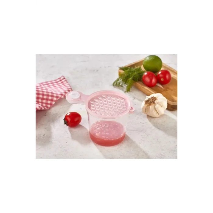 BUĞZ 5 in 1 Süzgeç - Huni - Limon Sıkacağı - Yumurta Akı Ayırıcı Hazneli Mutfak Aparatı