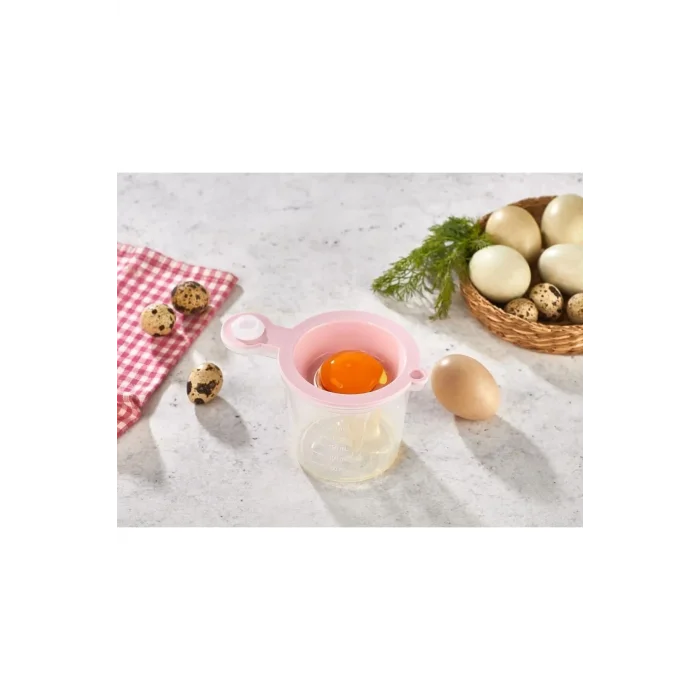 BUĞZ 5 in 1 Süzgeç - Huni - Limon Sıkacağı - Yumurta Akı Ayırıcı Hazneli Mutfak Aparatı