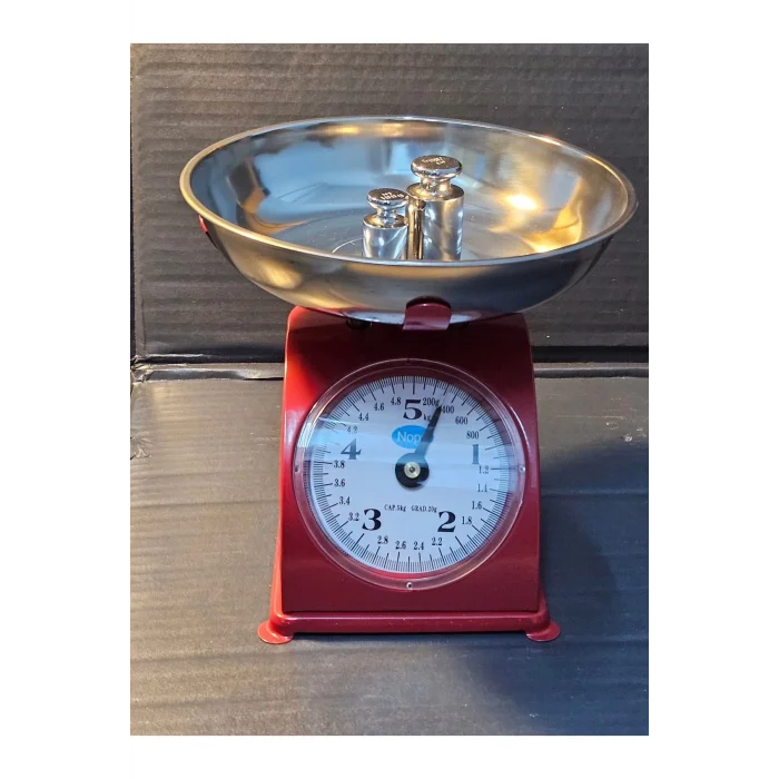  5 Kg Retro Nostalji Mutfak Tartısı Analog Terazi