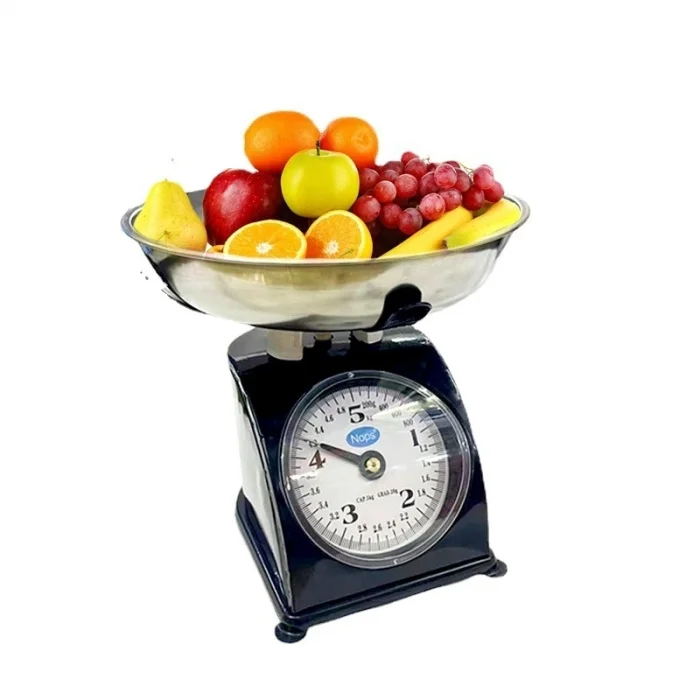 BUĞZ 5 Kg Retro Nostalji Mutfak Tartısı Analog Terazi