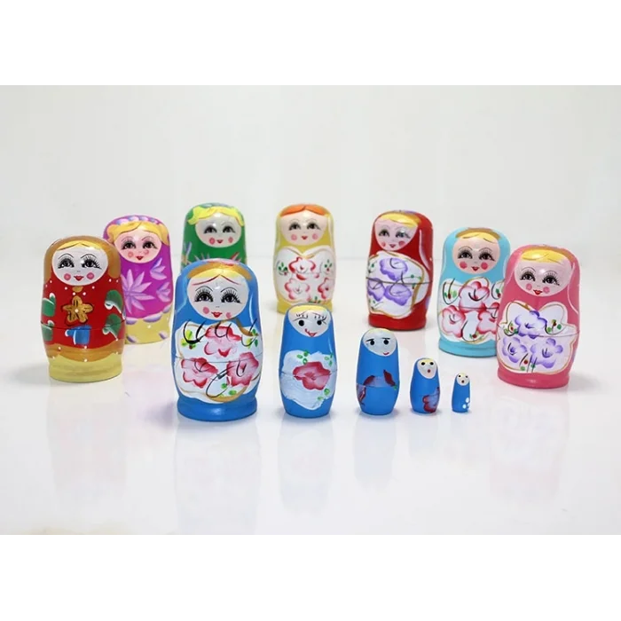 BUĞZ 5Li Ahşap Matruşka