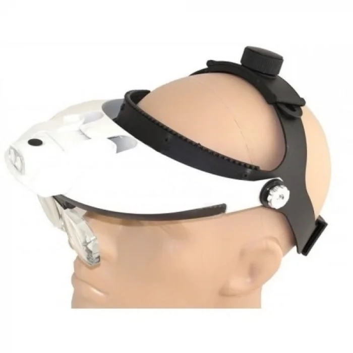 BUĞZ 5 Mercekli Çok Fonksiyonlu, Başlık Tip Işıklı Büyüteç 81001h - BUĞZ