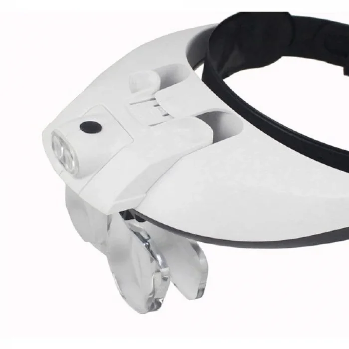 BUĞZ 5 Mercekli Çok Fonksiyonlu, Başlık Tip Işıklı Büyüteçmg81001g - BUĞZ