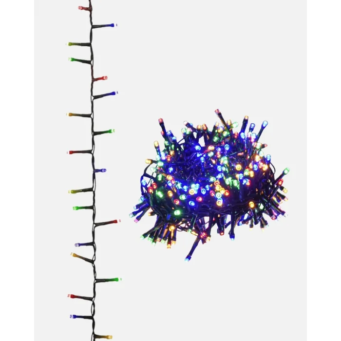 BUĞZ 5 Metre 50’li LED Işık – Siyah Kablolu, Çok Fonksiyonlu, İç ve Dış Mekan Kullanımı