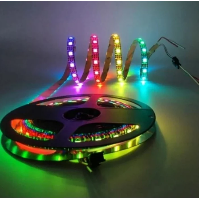 BUĞZ 5 METRE CATA CT 4545 3 Çipli İç Mekan Şerit Led Rgb