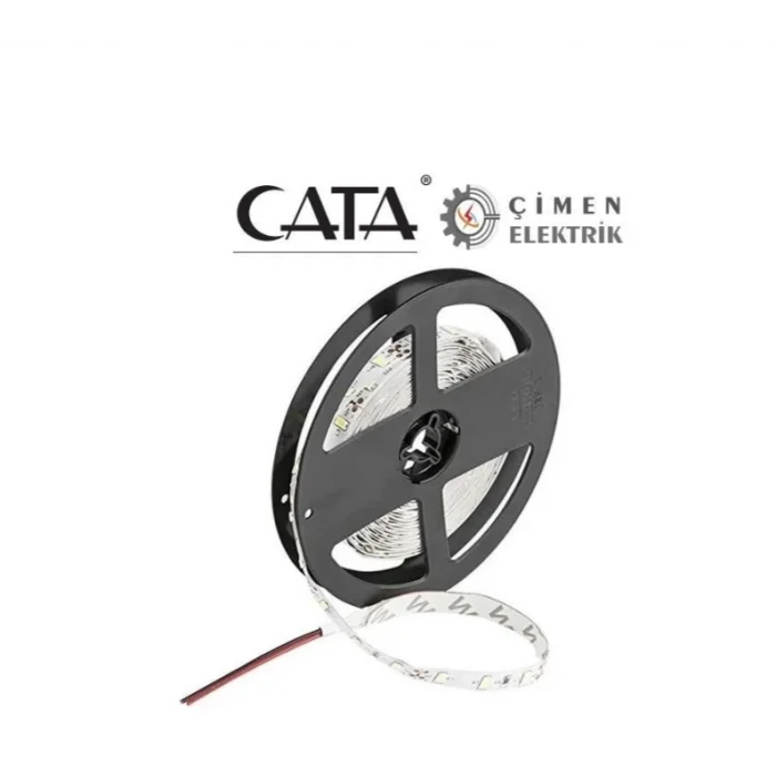 BUĞZ 5 METRE CT 4480 Cata 10 Çip İç Mekan Şerit Led Beyaz 12V