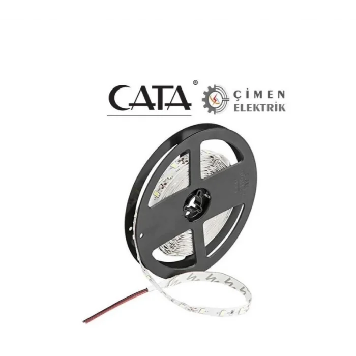  5 METRE CT 4492 Cata 3 Çip Dış Mekan Şerit Led Amber 12V