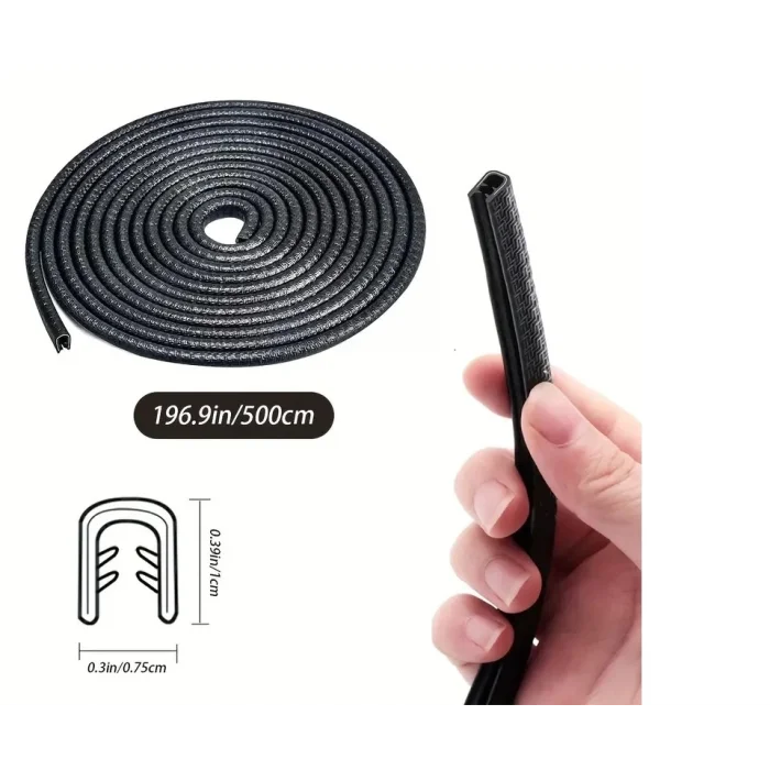 BUĞZ 5 Metrelik Araba Kapı Kenar Koruma Şeridi Rulosu