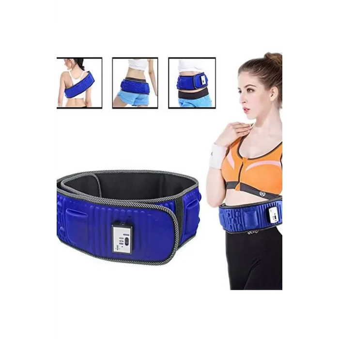  5 Motorlu Titreşimli Masaj Aleti Göbek Kemeri Selülit Cihazı Eritme Zayıflama
