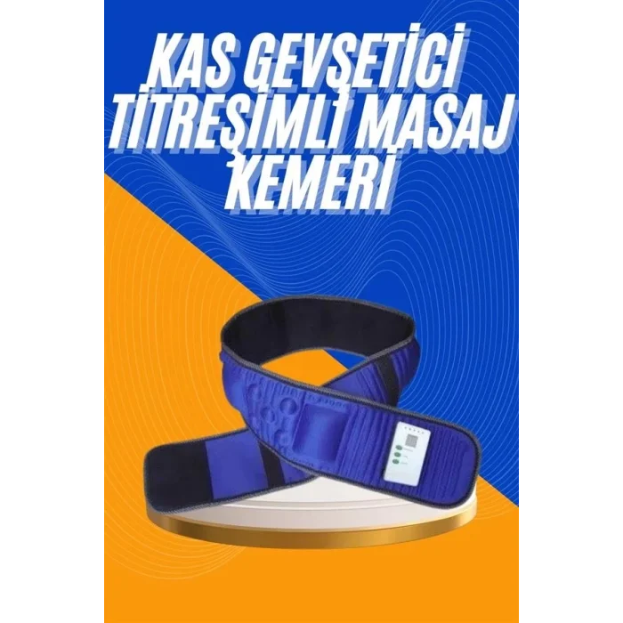  5 Motorlu Titreşimli Masaj Aleti Masaj Kemeri Göbek Bel İnceltmeye Uygun