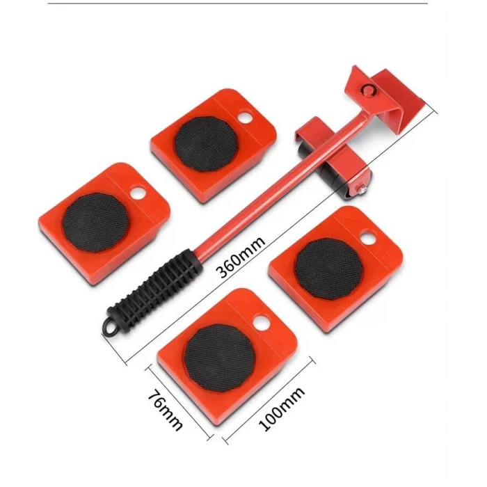 BUĞZ 5 Parça Profesyonel Mobilya Kaydırma Aparatı