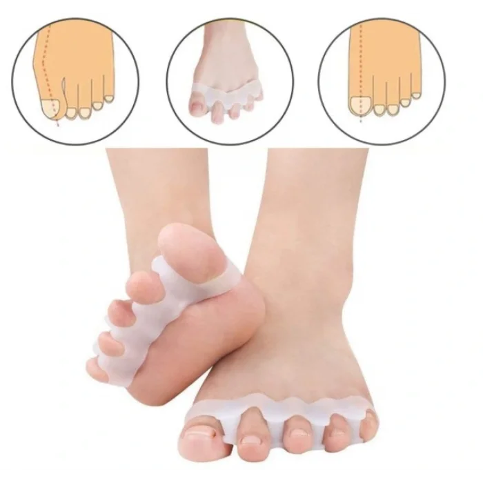 BUĞZ 5 PARMAK AYIRAN GEÇMELI MAKARA BEYAZ RENK