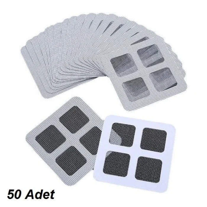BUĞZ 50 Adet Banyo Gider Süzgeci, Sineklik Tamir Kiti