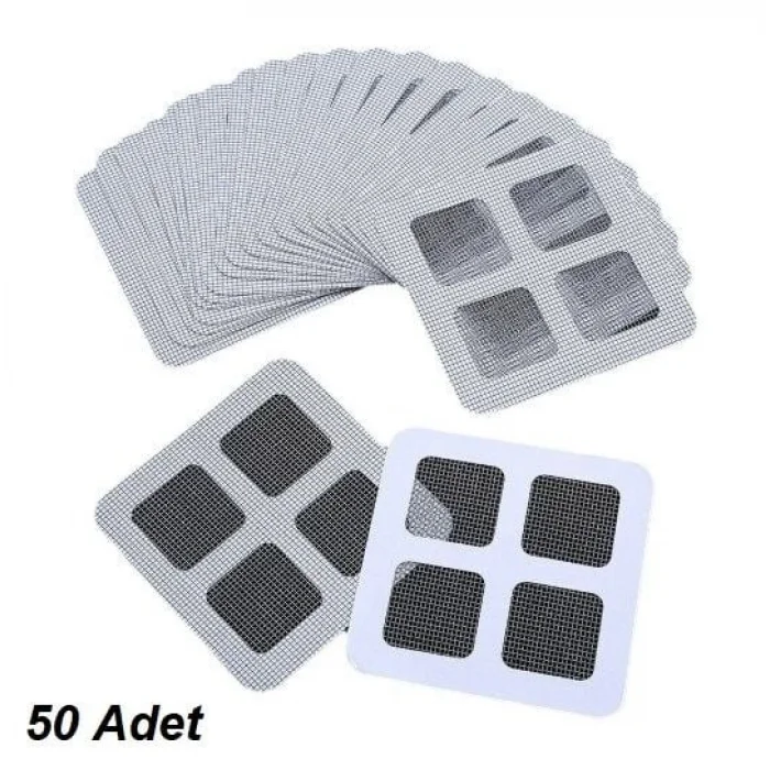 BUĞZ 50 Adet Banyo Gider Süzgeci, Sineklik Tamir Kiti