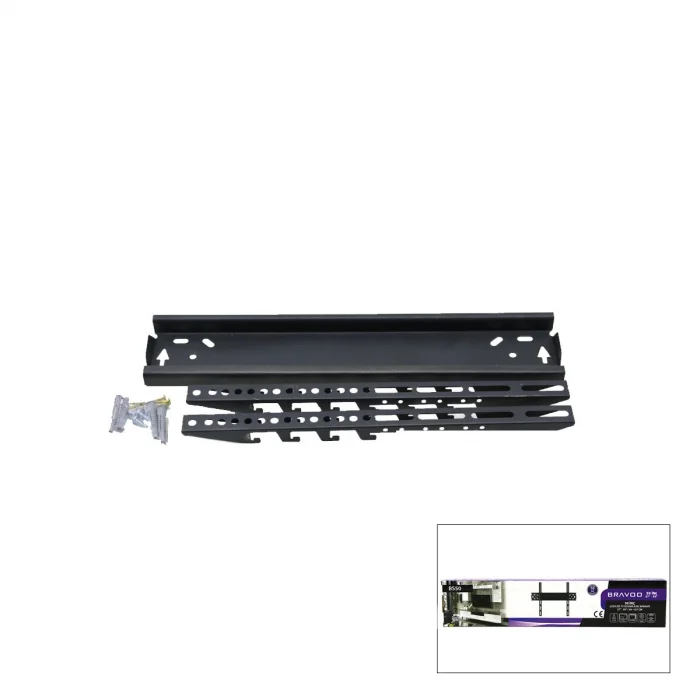 BUĞZ 50 İnç ve 27 İnç - 50 İnç Sabit TV Askı Aparatı - LCD LED TV Uyumlu - 56-127 cm