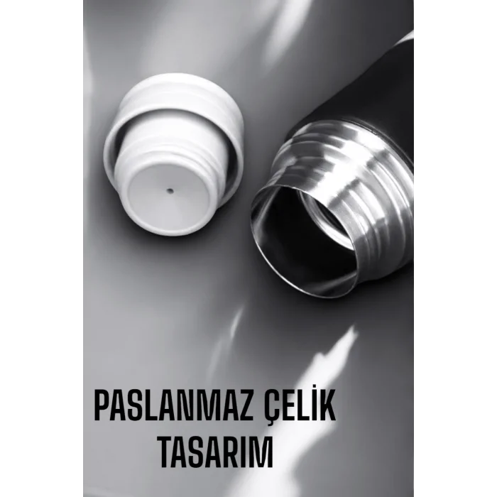 BUĞZ 500 ml Kapasiteli Taşınabilir Basınçlı Termos Seti Günlük Kullanım için İdeal