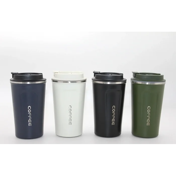 BUĞZ 500 Ml Paslanmaz Çelik Termos Mug - Çift Katmanlı Sızdırmaz Kahve Kupası Alk3134