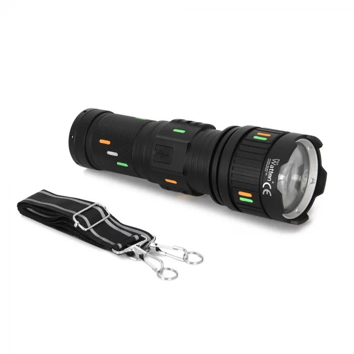 BUĞZ 5000 Lümen Cree Tg Led Şarj Göstergeli El Feneri  Wt-731