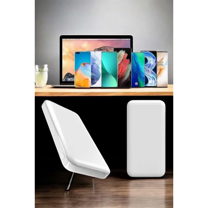  5000 Mah İOS Uyumlu Magsafe Kablosuz Şarj Hızlı Şarj Desteği