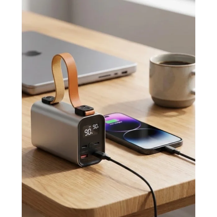 BUĞZ 50000mAh Yüksek Kapasiteli Power Bank Çoklu Çıkışlı Fast Charge