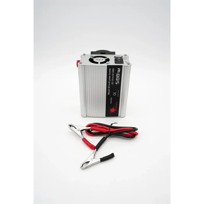 BUĞZ 500W 12V DC 220V AC İnverter USB Çıkışlı Fanlı Akü Güç Dönüştürücü Araç Kullanımı