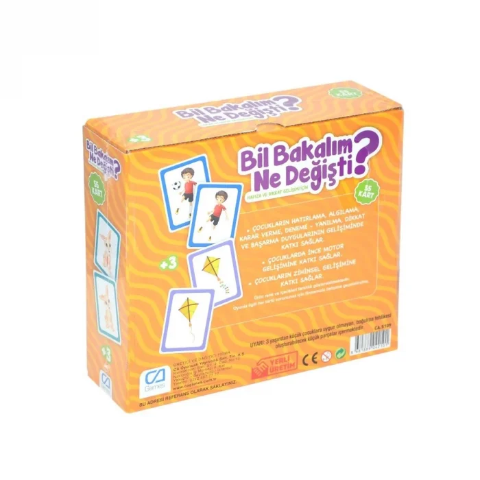  5109 CA Games, Bil Bakalım Ne Değişti? / +3 yaş