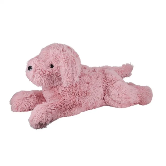  5247 Puffy Büyük Pembe Köpek Peluş